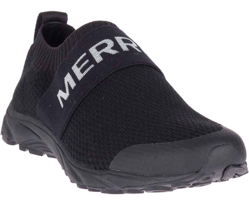 Merrell Slip Ons Damskie Czarne - Riveter Laceless - 894615-JGK